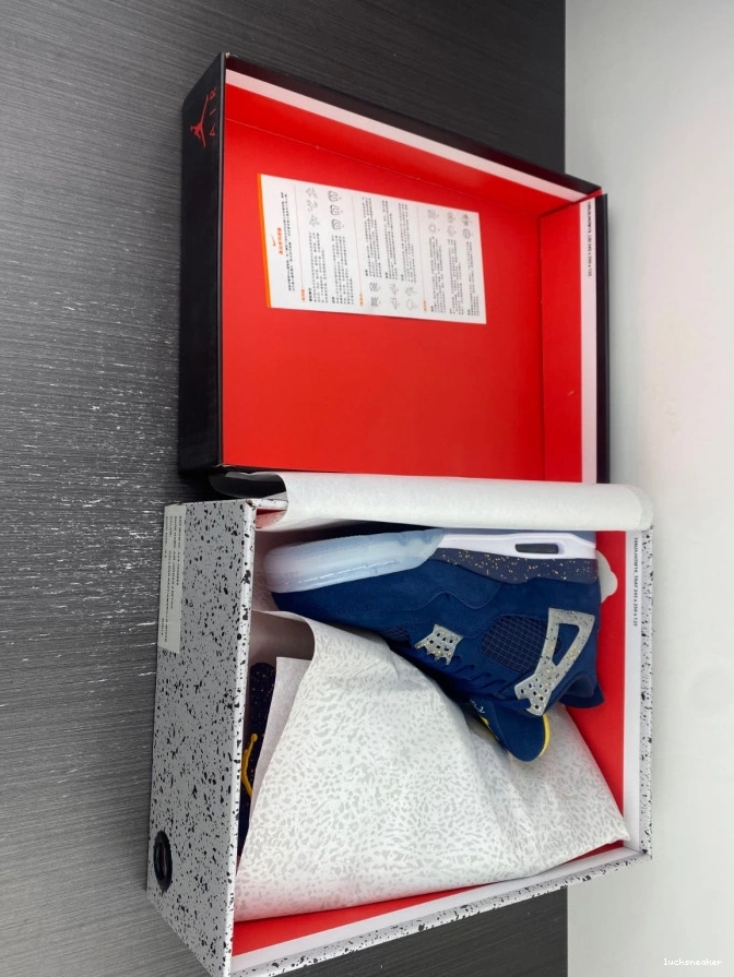Rep LUCY (PE) Michigan Air AJ4-1036660 Retro 4 Jordan 0709